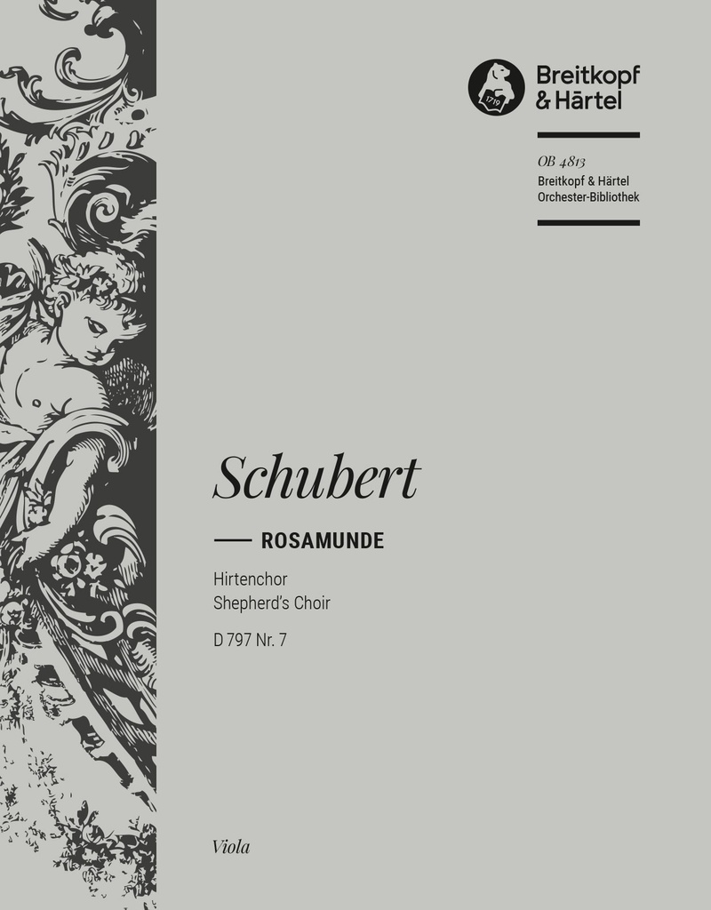 Rosamunde - Shepherd's Choir, D.797 No.7 [from, Op.26] (Viola)