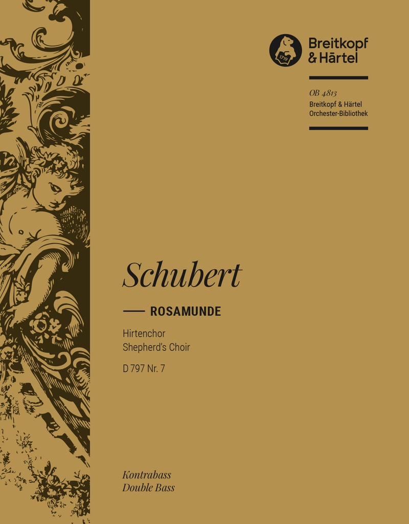 Rosamunde - Shepherd's Choir, D.797 No.7 [from, Op.26] (Double bass)