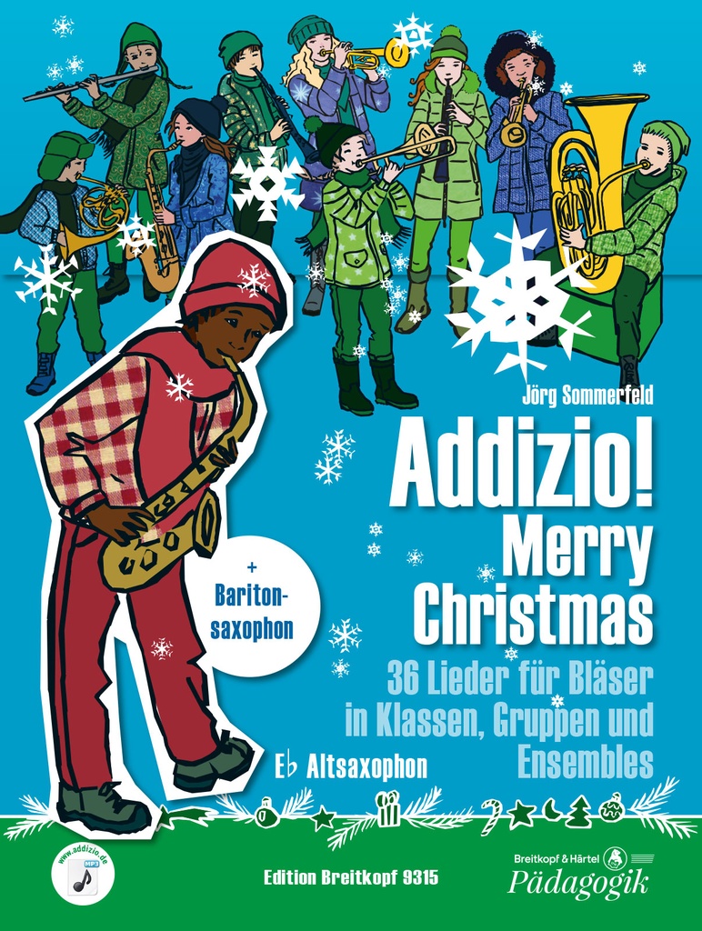 Addizio! - Merry Christmas (Alto saxophone)