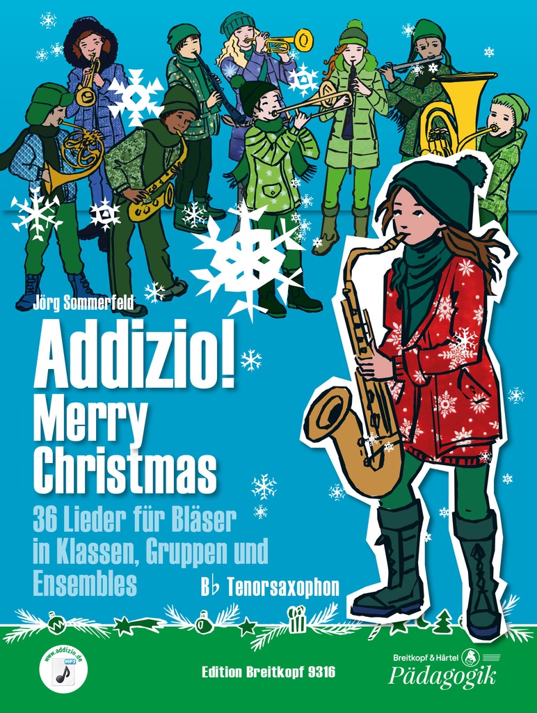 Addizio! - Merry Christmas (Tenor saxophone)