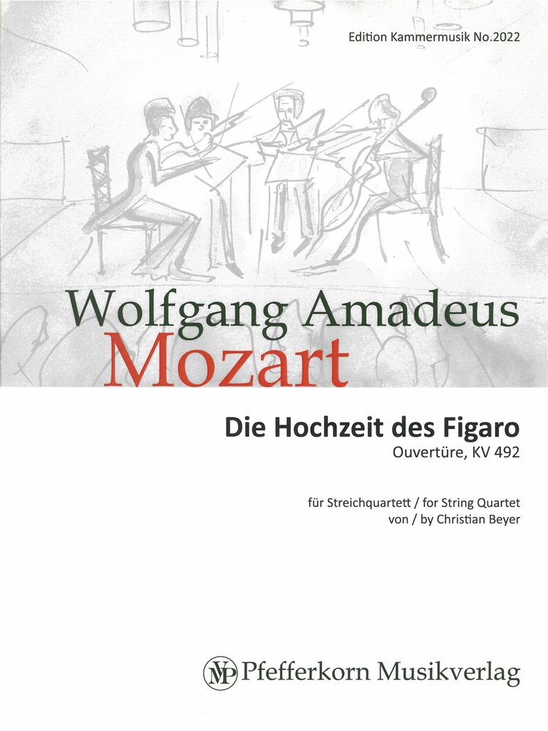 Le Nozze di Figaro, KV.492 - Overture  (Score and parts)