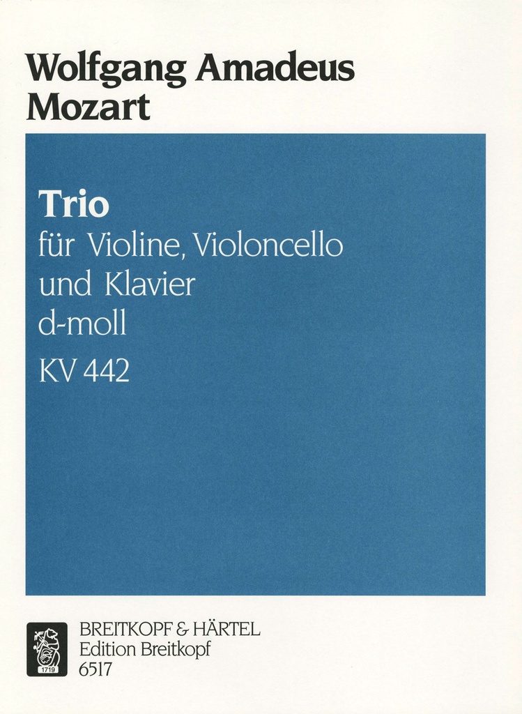 Piano Trio in D minor, KV.442