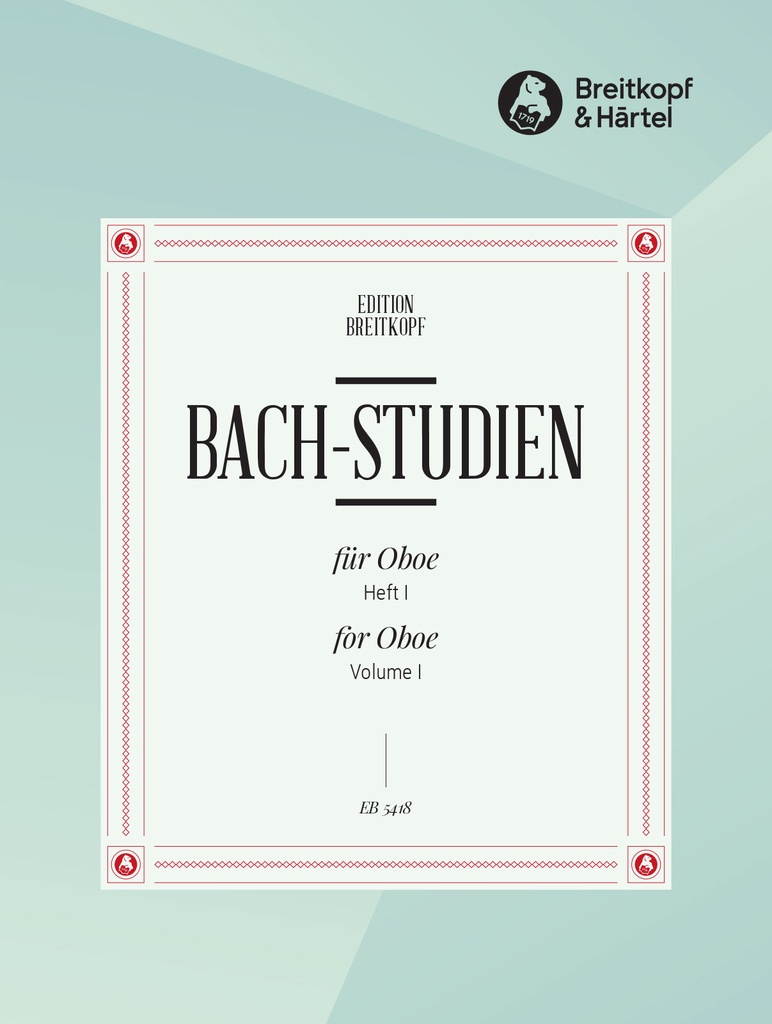 Bach-Studies for Oboe - Vol.1