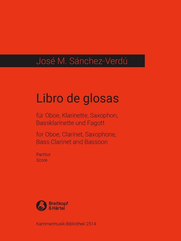 Libro de glosas (Full score)