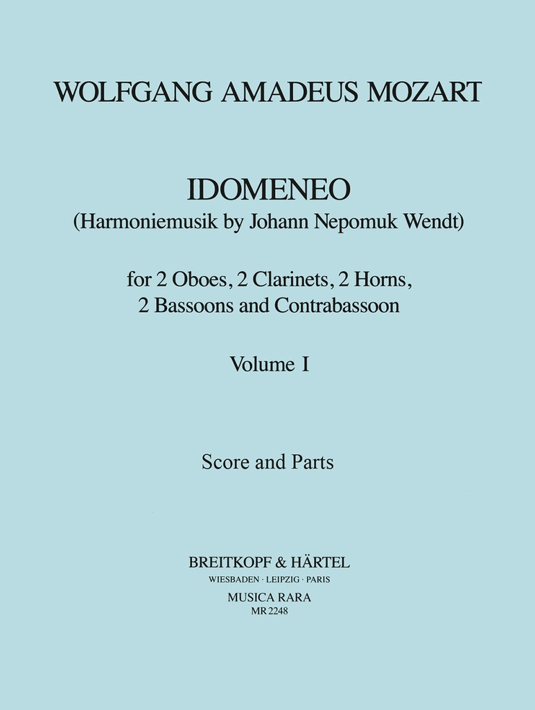 Idomeneo K. 366 - Vol.1