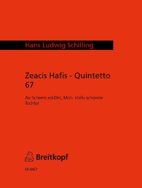 Zeacis Hafis - Quintetto 67 (Full score)