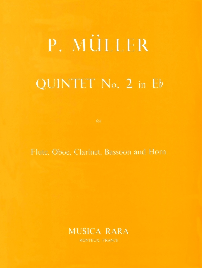 Quintet No.2 in Eb major (Set of parts)