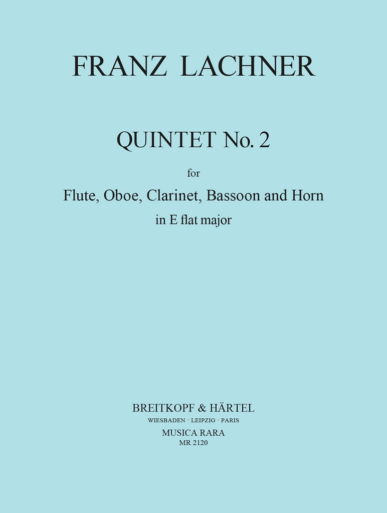 Quintet No.2 in Eb major (Set of parts)