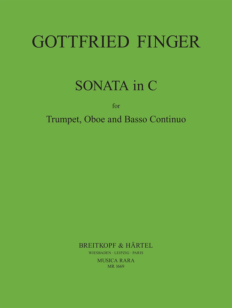 Sonata in C (Score and parts)