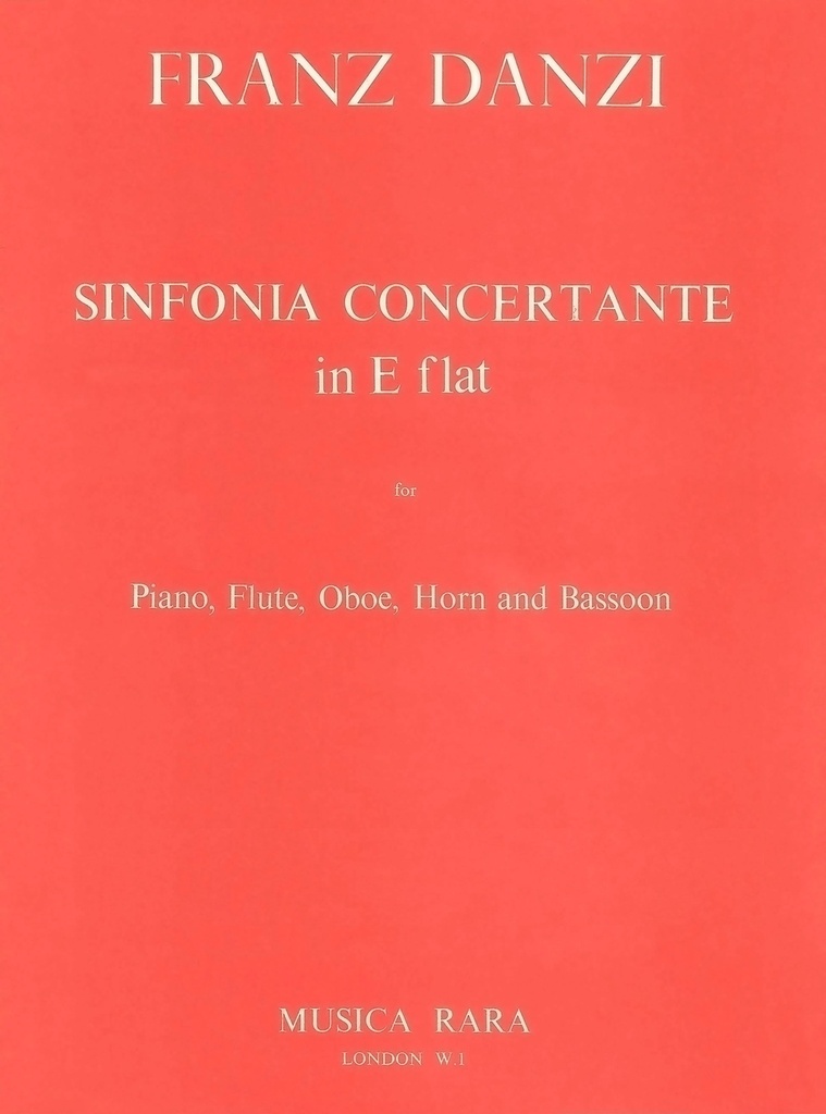 Sinfonia Concertante in Eb major (Piano reduction)