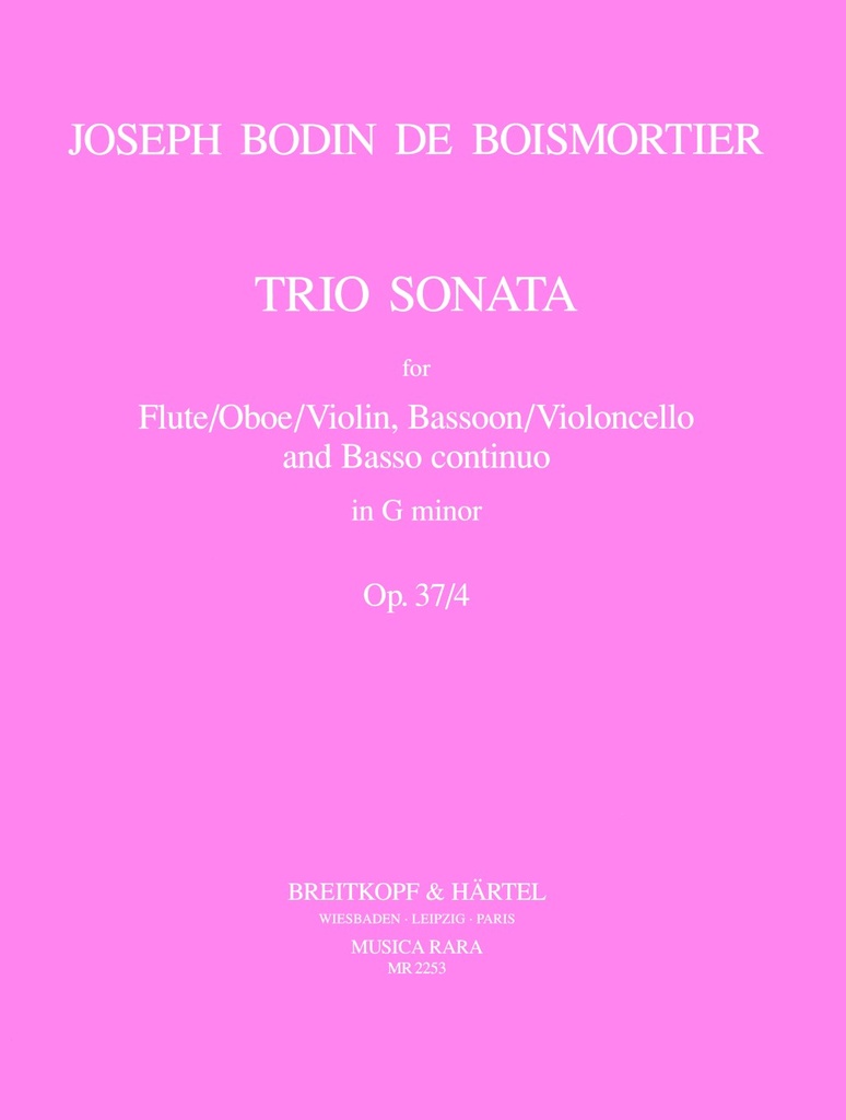 Trio Sonata in G minor, Op.37/4