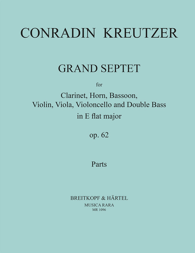 Grand Septet in Eb major, Op.62 (Set of parts)