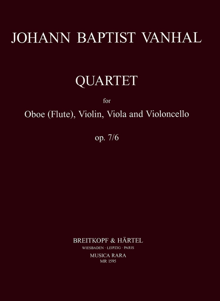 Quartet, Op.7 No.6 (Set of parts)