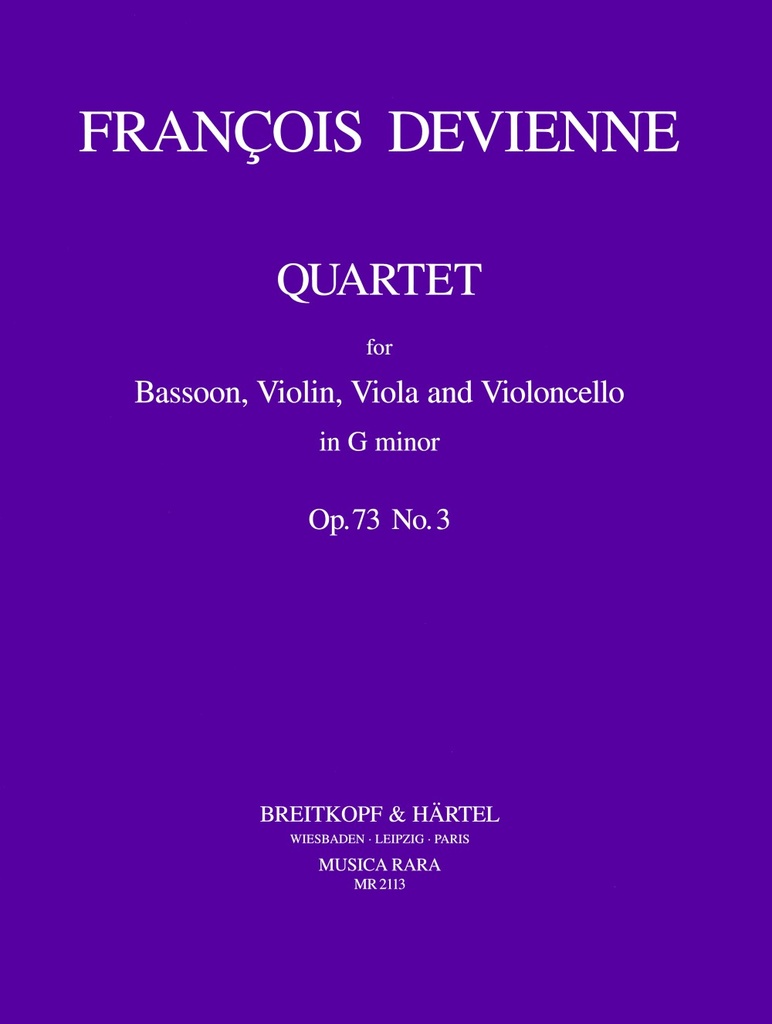 Quartet in G minor, Op.73 No.3