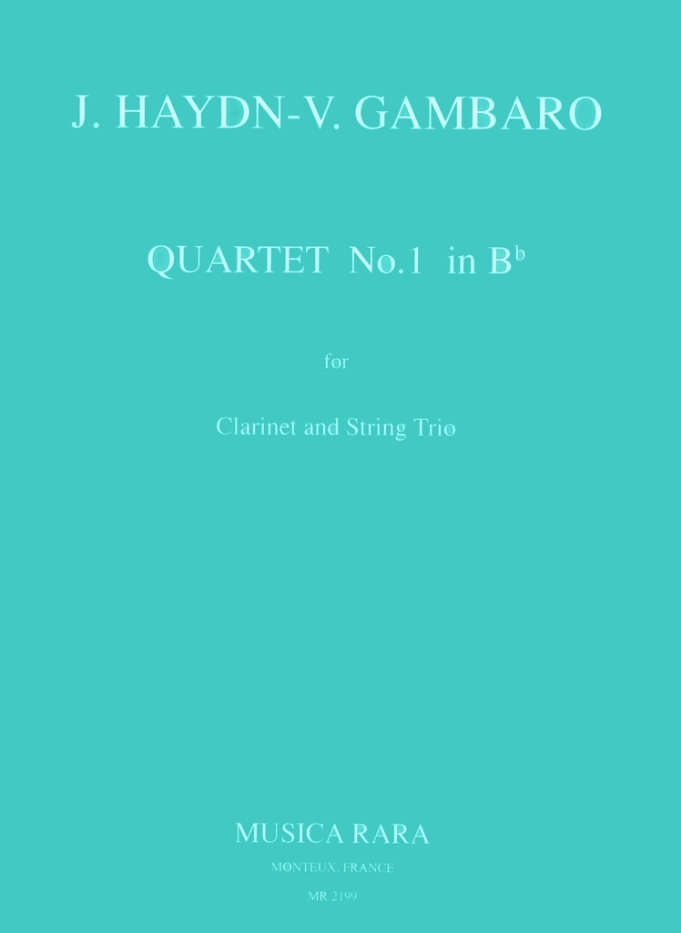 Quartet No.1 in Bb major