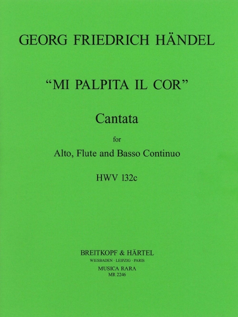 Cantata Mi palpita il Cor HWV 132c