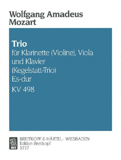 Trio in Eb major, KV.498