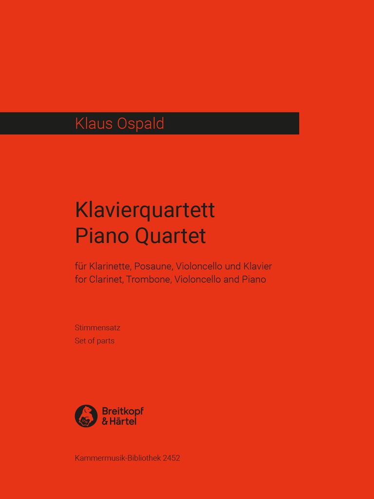 Piano Quartet (Set of parts)