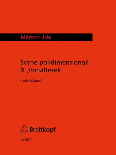 Scene polidimensionali X Vonalterek (Score and parts)