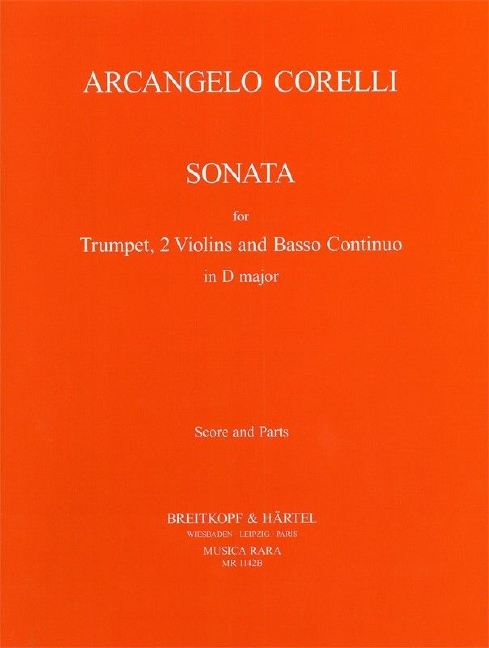 Sonata in D (Score and parts)