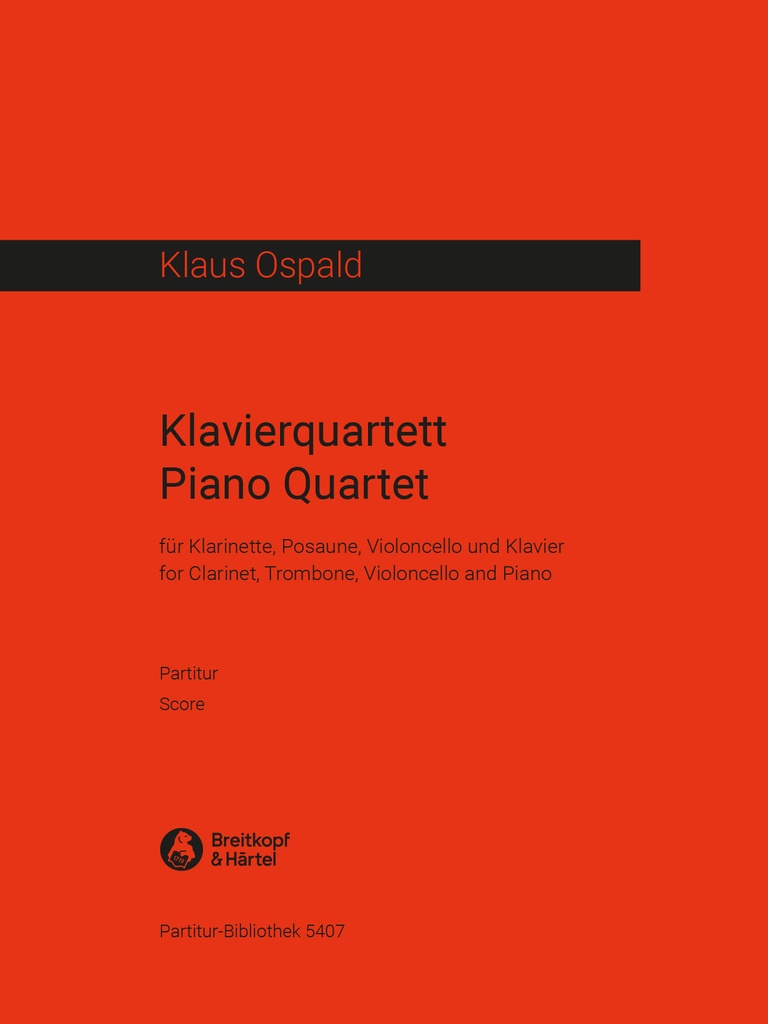 Piano Quartet (Full score)