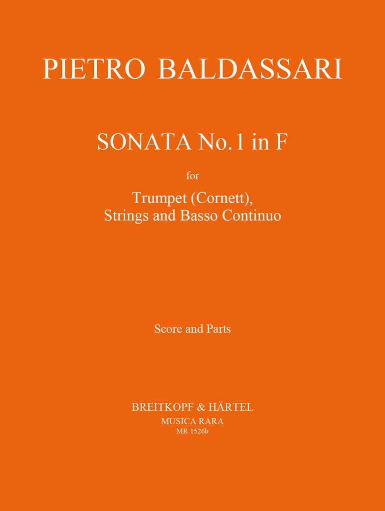 Sonata No.1 in F (Score and parts)