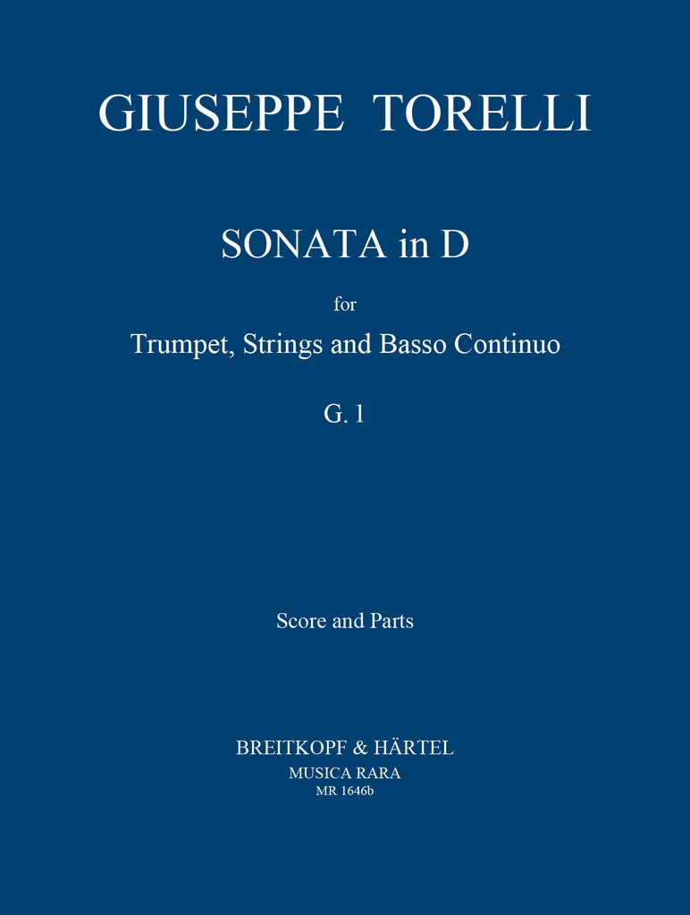 Sonata in D (G. 1) (Score and parts)