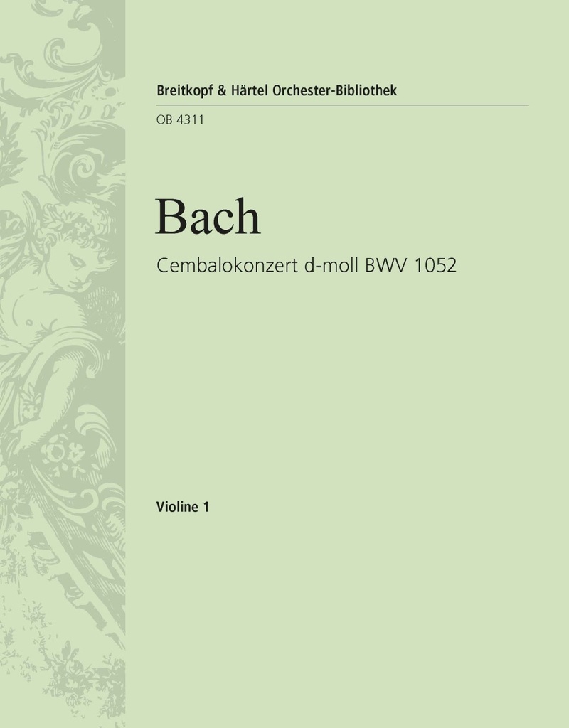 Harpsichord Concerto in D minor, BWV.1052 (Violin 1)