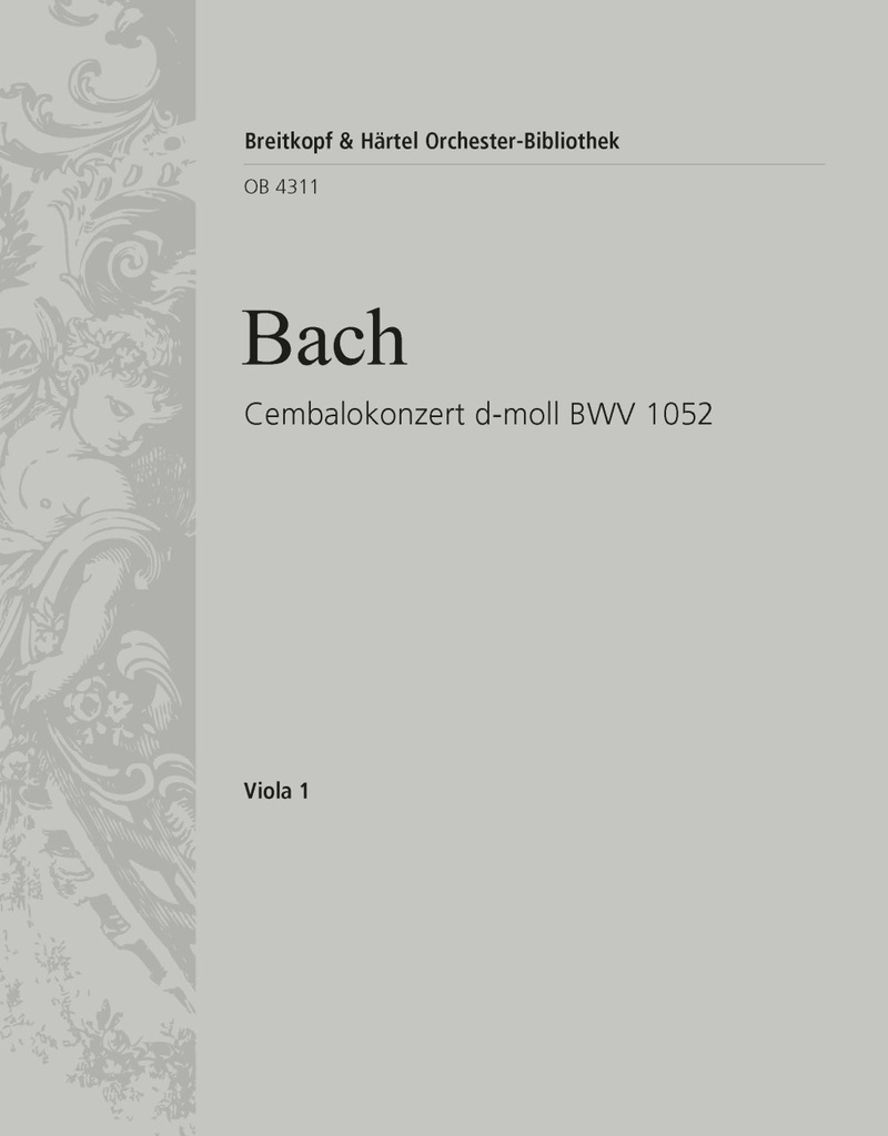 Harpsichord Concerto in D minor, BWV.1052 (Viola)