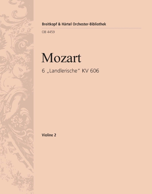 6 Landlerische, KV.606 (Violin 2)