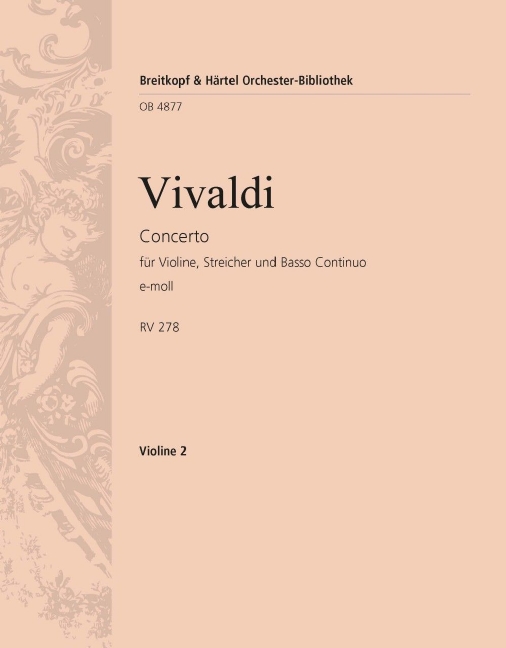 Concerto in E minor, RV.275 (Violin 2)