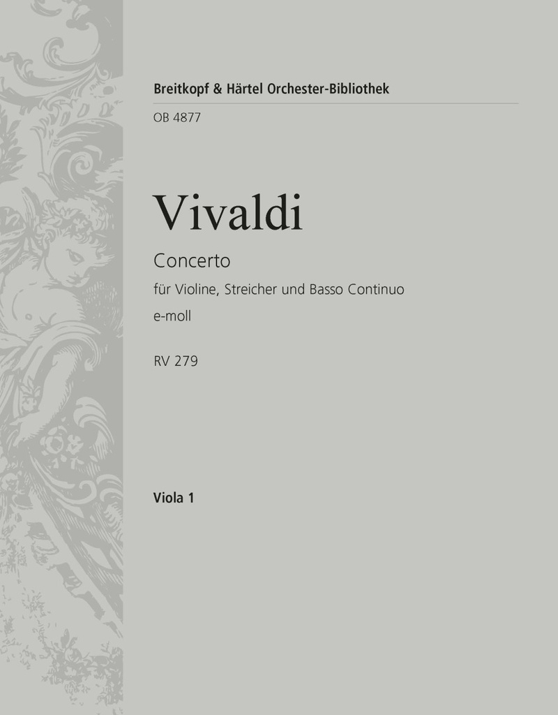 Concerto in E minor, RV.275 (Viola)