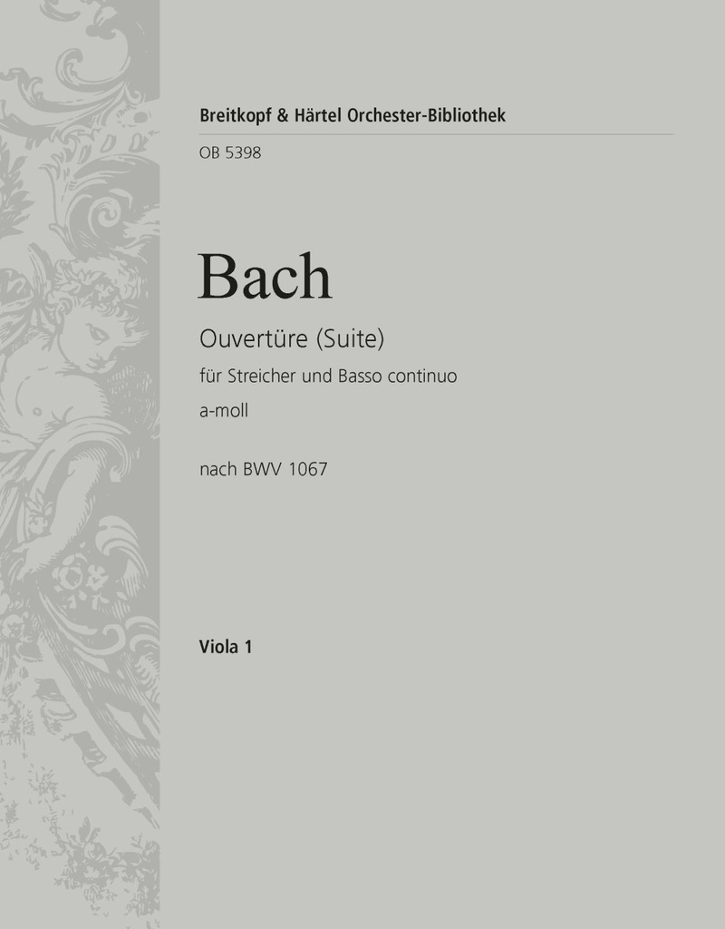 Overture (Suite) No.2 in A minor based on, BWV.1067 (Viola)