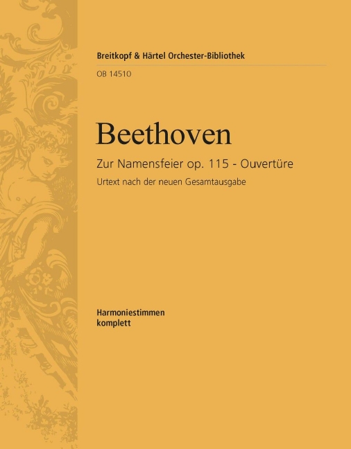 Zur Namensfeier, Op.115 - Overture (Wind parts)