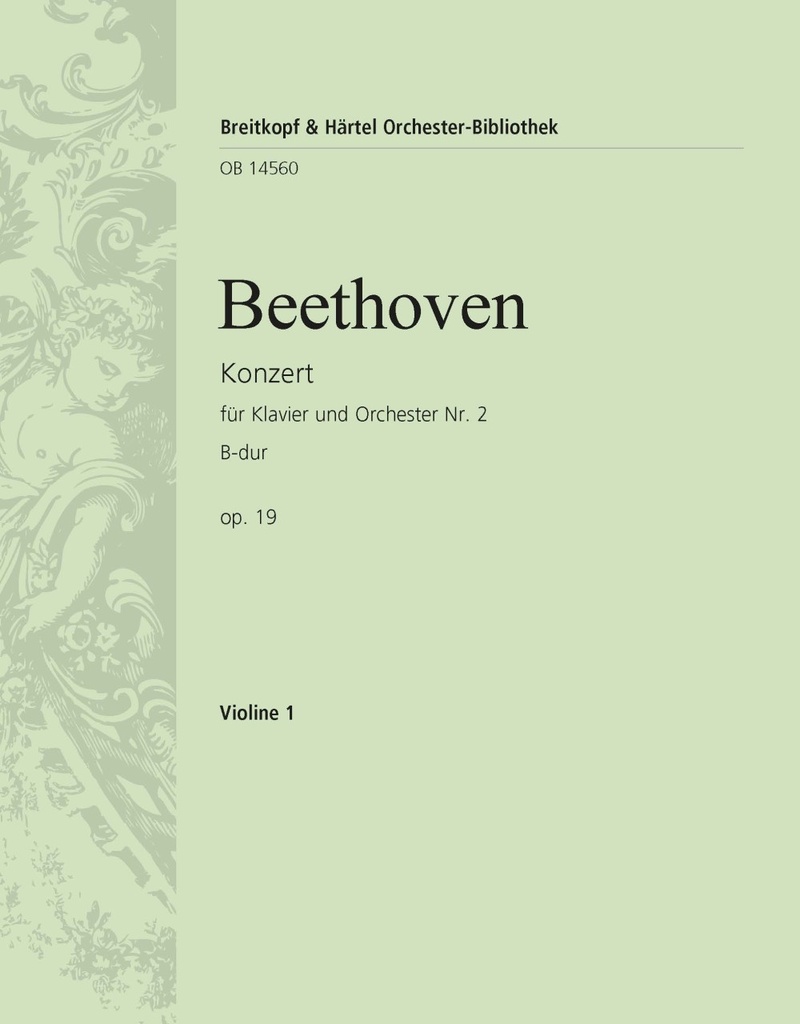 Piano Concerto No.2 in Bb major Op.19 (Violin 1)