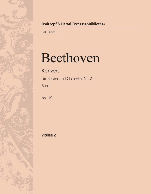 Piano Concerto No.2 in Bb major Op.19 (Violin 2)