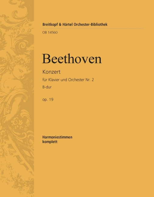 Piano Concerto No.2 in Bb major Op.19 (Wind parts)