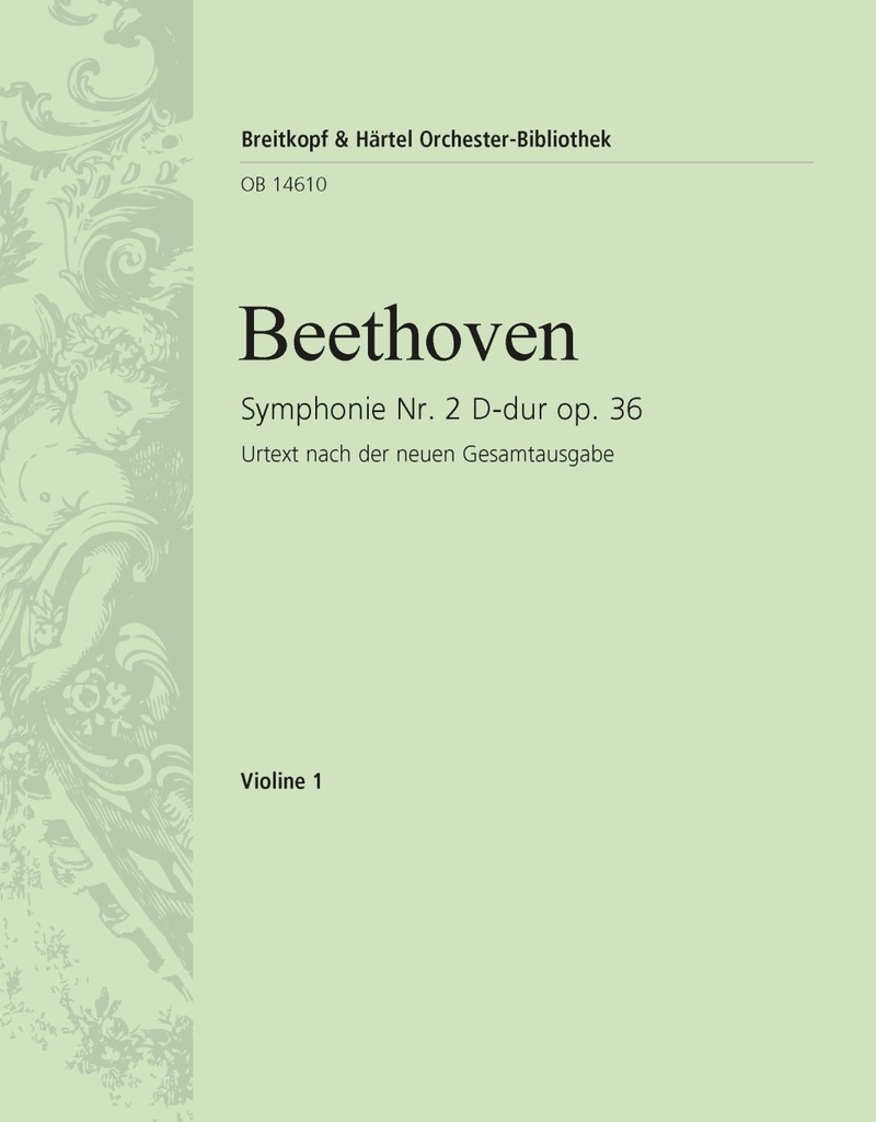 Symphony No.in 2 D major, Op.36 (Violin 1)