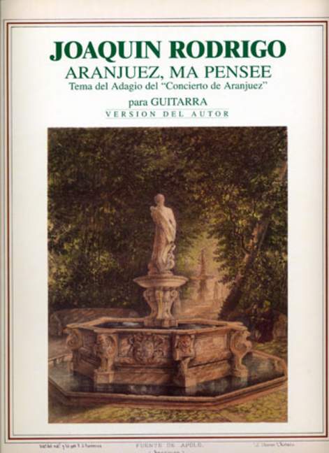 Aranjuez, ma pensée