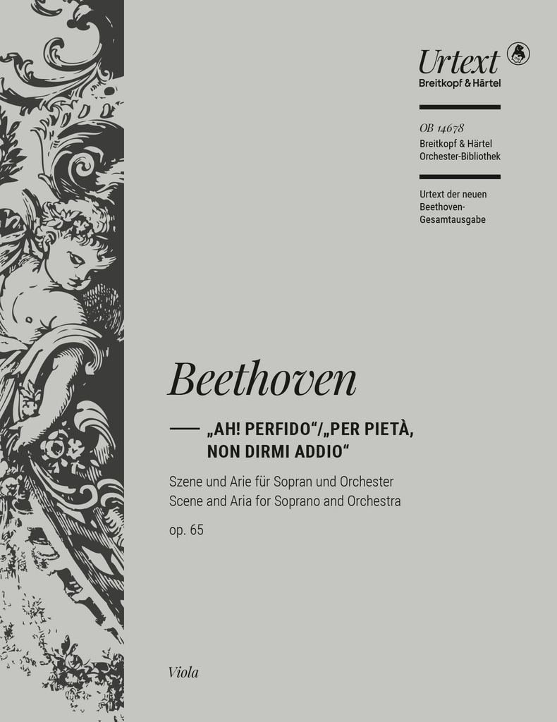 Ah! Perfido / Per pietà, non dirmi addio, Op.65 (Viola)