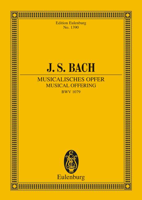 Musicalisches Opfer, BWV.1079 (Study score)