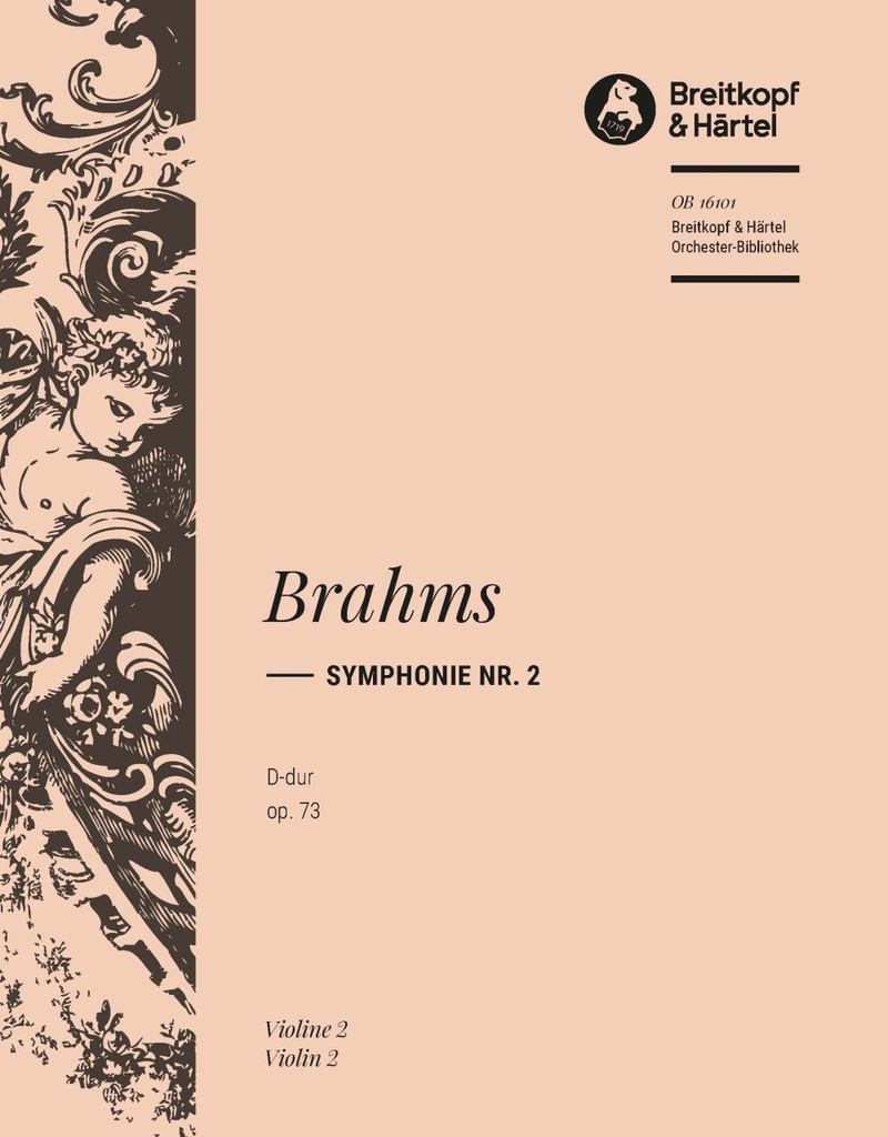 Symphony No.2 in D major, Op.73 (Violin 2)