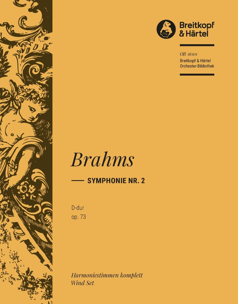 Symphony No.2 in D major, Op.73 (Wind parts)