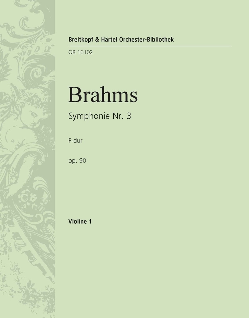 Symphony No.3 in F major, Op.90 (Violin 1)