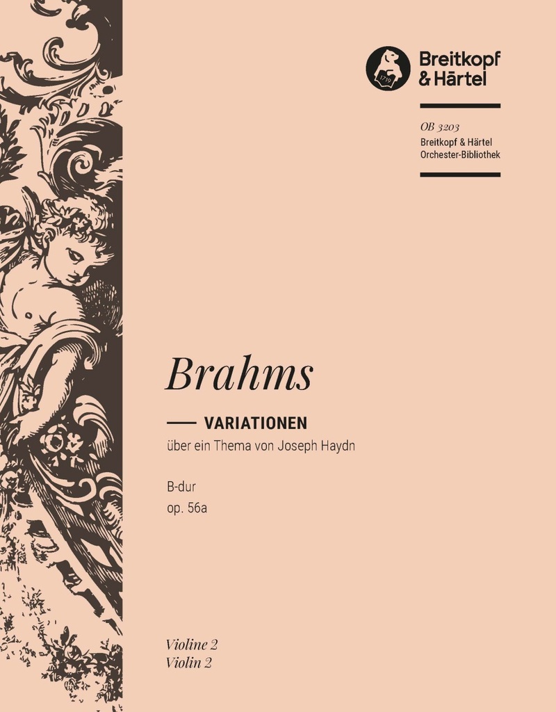 Variations on a Theme by Joseph Haydn in Bb major, Op.56a (Violin 2)