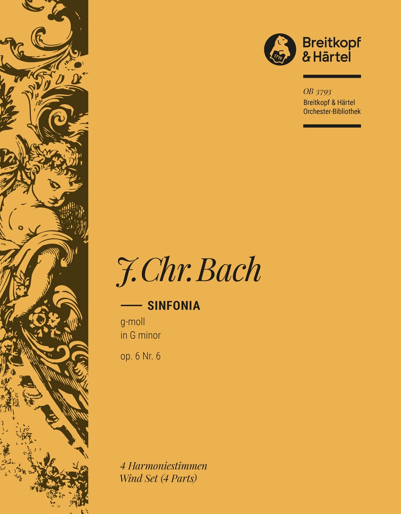 Sinfonia in G minor, Op.6 No.6 (Wind parts)