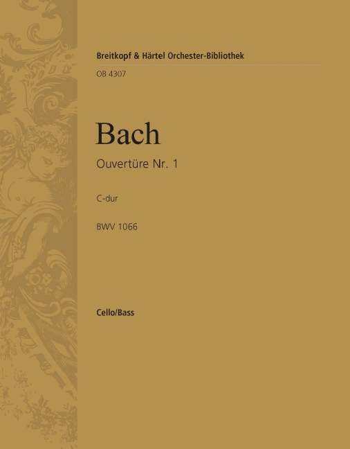 Overture (Suite) No.1 in C major, BWV.1066 (Cello/double bass)