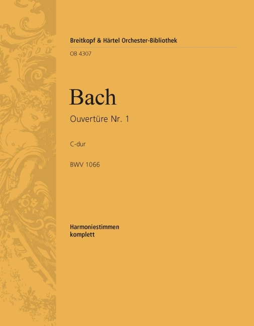 Overture (Suite) No.1 in C major, BWV.1066 (Wind parts)