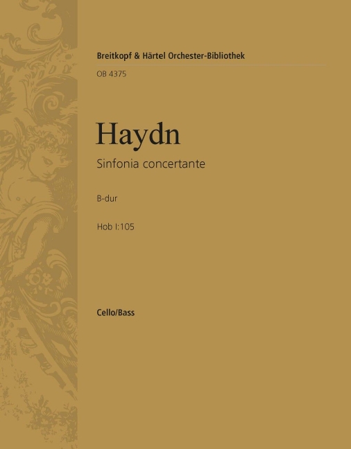 Sinfonia Concertante in Bb major Hob I:105 (Cello/double bass)