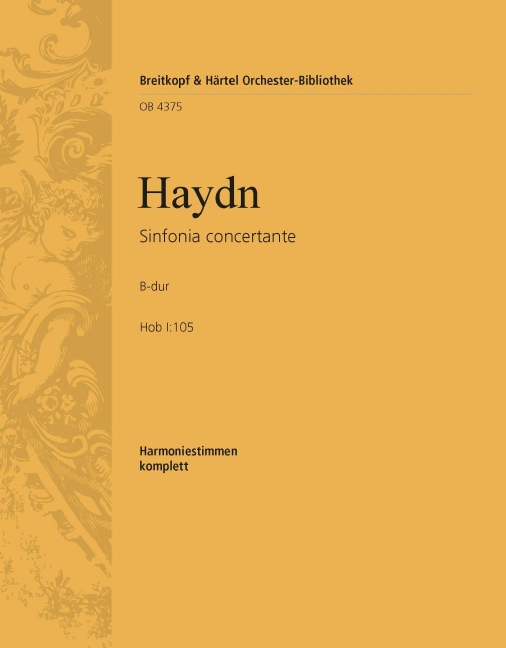 Sinfonia Concertante in Bb major Hob I:105 (Wind parts)